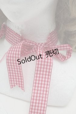 画像2: BABY,THE STARS SHINE BRIGHT / Flancesca Ribbonチョーカー  赤ｘピンク S-25-09-27-027-BA-ZA-HR-ZS