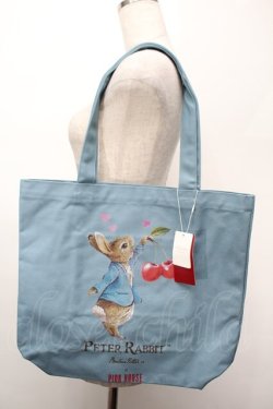 画像1: PINK HOUSE / PETER RABBIT BAG  ブルー S-25-09-27-028-LO-BG-HR-ZS