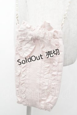 画像1: PINK HOUSE / パールチェーンスマホポシェット  ピンク S-25-09-27-035-LO-BG-HR-ZS