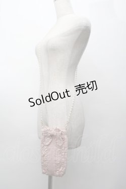 画像2: PINK HOUSE / パールチェーンスマホポシェット  ピンク S-25-09-27-035-LO-BG-HR-ZS