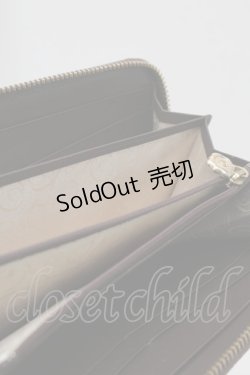 画像3: Q-pot. / チョコレートラウンドファスナーウォレット  ブラウン S-25-09-27-004-QP-ZA-AS-ZS