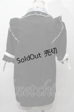 画像2: Rojita / 袖カフスハートバックルブラウス  黒 S-25-09-27-045-LO-BL-AS-ZS