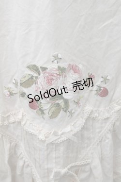 画像3: PINK HOUSE / ベリーローズ刺しゅうのストール  オフ S-25-09-29-034-LO-ZA-AS-ZS