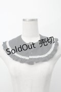 petitabille / 付け襟  紺 S-25-09-29-036-LO-BL-HR-ZS
