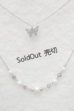 画像3: axes femme / 肩レースネックレス付きニット  アイボリー S-25-09-29-042-AX-TO-HR-ZS