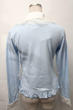 画像2: MAM MAXICIMAM / ラブリーカプリスローズシャトーカットソー  サックス S-25-09-29-044-LO-TO-HR-ZS