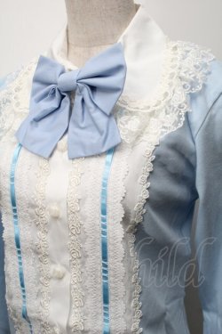 画像3: MAM MAXICIMAM / ラブリーカプリスローズシャトーカットソー  サックス S-25-09-29-044-LO-TO-HR-ZS