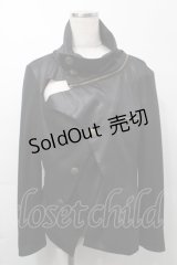 NAOTO SEVEN / ギロチンジャケット  黒 S-25-09-29-049-HN-TO-HR-ZS