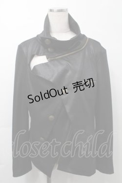 画像1: NAOTO SEVEN / ギロチンジャケット  黒 S-25-09-29-049-HN-TO-HR-ZS