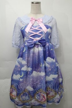 画像1: Angelic Pretty / Dreamy Lunaラプンツェルワンピース  ラベンダー S-25-09-29-056-AP-OP-HR-ZS