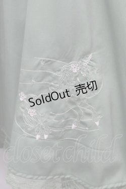 画像3: axes femme POETIQUE / ユニコーン刺繍ワンピース  グリーン S-25-09-29-058-AX-OP-HR-ZS