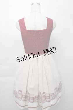 画像2: axes femme / アンティークパネル柄ワンピース  赤 S-25-09-29-060-AX-BL-HR-ZS