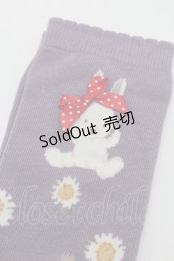 画像4: PINK HOUSE / 雛菊ロンドソックス  パープル S-25-09-29-008-LO-ZA-HR-ZS