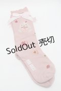 PINK HOUSE / sweets lop ear bunnyソックス  ピンク S-25-09-29-009-LO-ZA-HR-ZS