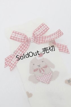 画像3: PINK HOUSE / sweets lop ear bunnyソックス  アイボリー S-25-09-29-013-LO-ZA-HR-ZS