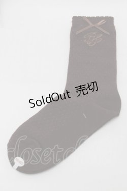 画像1: PINK HOUSE / ロゴ入りドット柄ソックス   S-25-09-29-016-LO-ZA-AS-ZS