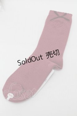画像2: PINK HOUSE / ロゴ入りドット柄ソックス   S-25-09-29-017-LO-ZA-AS-ZS