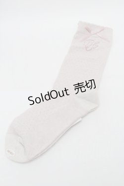 画像2: PINK HOUSE / ロゴ入りドット柄ソックス   S-25-09-29-018-LO-ZA-AS-ZS
