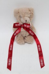 PINK HOUSE / くまぬいぐるみコサージュ  ビスケット S-25-09-29-019-LO-ZA-HR-ZS