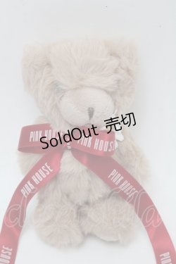 画像2: PINK HOUSE / くまぬいぐるみコサージュ  ビスケット S-25-09-29-019-LO-ZA-HR-ZS