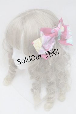 画像1: Angelic Pretty / Fancy Candyバレッタ  ピンク S-25-09-29-021-AP-AC-AS-ZS