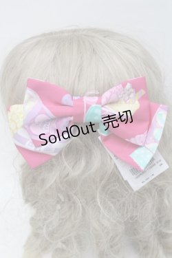画像2: Angelic Pretty / Fancy Candyバレッタ  ピンク S-25-09-29-021-AP-AC-AS-ZS