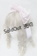 Angelic Pretty / Velvet Ribbonカチューシャ  ピンク S-25-09-29-022-AP-AC-AS-ZS