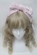 画像2: Angelic Pretty / Velvet Ribbonカチューシャ  ピンク S-25-09-29-022-AP-AC-AS-ZS (2)