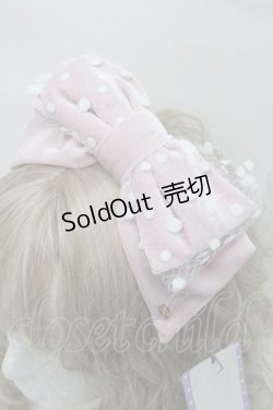 画像3: Angelic Pretty / Velvet Ribbonカチューシャ  ピンク S-25-09-29-022-AP-AC-AS-ZS