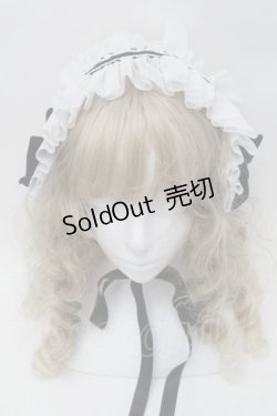 画像2: LOLITA / ヘッドドレス  黒ｘ白 S-25-09-29-023-LO-ZA-AS-ZS