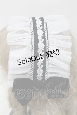 画像3: LOLITA / ヘッドドレス  黒ｘ白 S-25-09-29-023-LO-ZA-AS-ZS