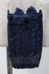 PINK HOUSE / パールチェーンスマホポシェット  ネイビー S-25-09-29-030-LO-BG-HR-ZS