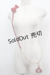 m petit by misako / AMリボンスマホショルダー  赤 S-25-10-01-030-LO-ZA-HR-ZT485