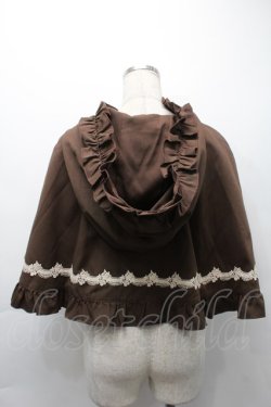 画像2: axes femme kawaii / 童話の小公女ケープ  ブラウン S-25-10-01-032-AX-JA-AS-ZS
