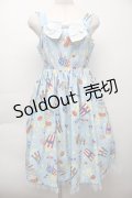 Angelic Pretty / Happy Park Carnivalジャンパースカート  サックス S-25-10-01-048-AP-OP-AS-ZS