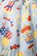 画像3: Angelic Pretty / Happy Park Carnivalジャンパースカート  サックス S-25-10-01-048-AP-OP-AS-ZS (3)
