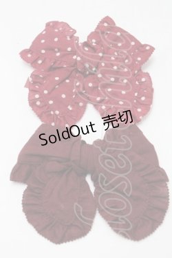 画像1: PINK HOUSE / リボンブローチ  赤 S-25-10-01-014-LO-ZA-AS-ZS