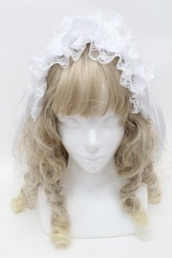 画像2: Atelier Beatrice / ヘッドドレスカチューシャ  白 S-25-10-01-020-GO-AC-AS-ZS