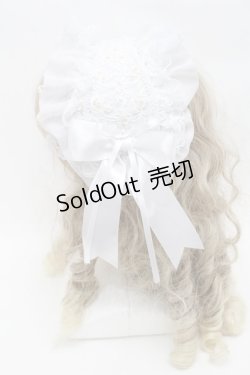 画像3: Atelier Beatrice / ヘッドドレスカチューシャ  白 S-25-10-01-020-GO-AC-AS-ZS
