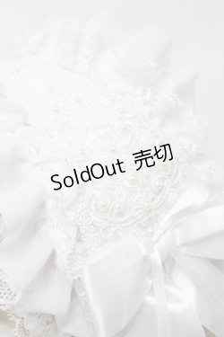 画像4: Atelier Beatrice / ヘッドドレスカチューシャ  白 S-25-10-01-020-GO-AC-AS-ZS