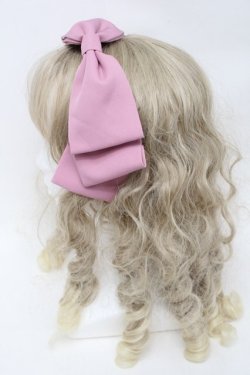 画像3: axes femme kawaii / 斜めリボンカチューシャ  ピンク S-25-10-01-023-AX-AC-AS-ZS