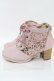 画像2: axes femme / レース切替シューズ L ピンク S-25-10-01-026-AX-SK-AS-ZS (2)