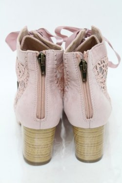 画像3: axes femme / レース切替シューズ L ピンク S-25-10-01-026-AX-SK-AS-ZS