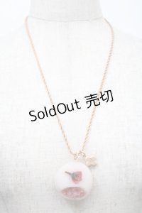 Q-pot. / 桜大福ネックレス  ピンク S-25-10-02-035-QP-AC-AS-ZS