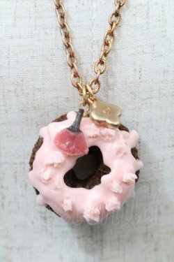 画像2: Q-pot. / Melty SAKURA Doughnutネックレス  ピンク S-25-10-02-036-QP-AC-AS-ZS
