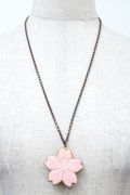 Q-pot. / 桜シュガークッキーネックレス  ピンク S-25-10-02-037-QP-AC-AS-ZS