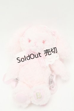 画像1: BABY,THE STARS SHINE BRIGHT / うさくみゃリュックミニミニ  ピンクｘピンクギンガムチェック S-25-10-02-002-BA-ZA-HR-ZS