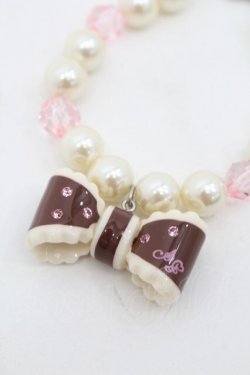 画像2: Angelic Pretty / ドリームリボンブレスレット  ブラウン S-25-10-02-025-AP-AC-HR-ZS