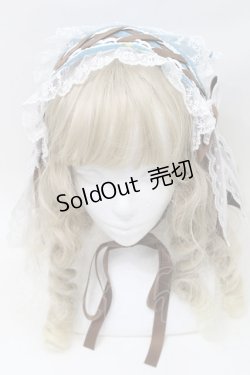 画像2: metamorphose / Dreamy Little Farmバブーシュカヘッドドレス  グリーン S-25-10-02-029-ME-AC-AS-ZS