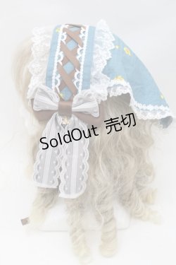 画像3: metamorphose / Dreamy Little Farmバブーシュカヘッドドレス  グリーン S-25-10-02-029-ME-AC-AS-ZS